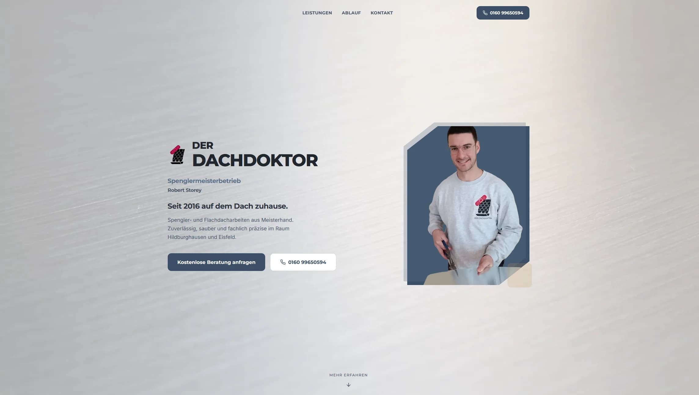 Der Dachdoktor — Startseite